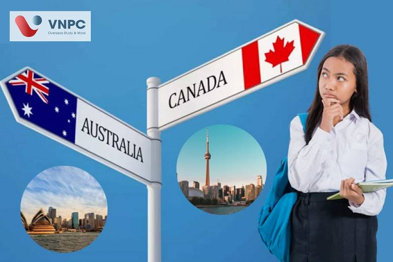 du học úc hay canada